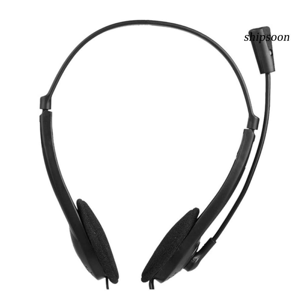 Tai nghe giảm tiếng ồn có dây giắc cắm 3.5mm với micro tiện dụng