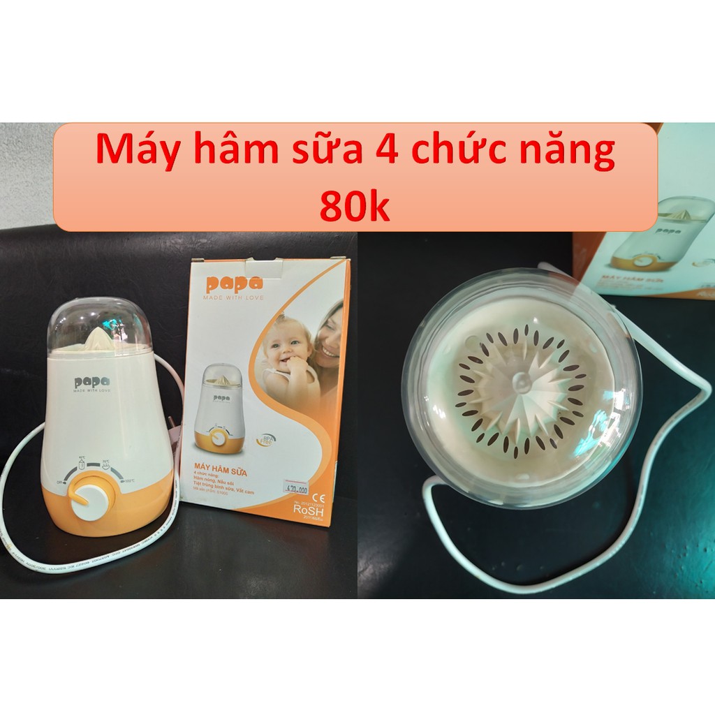 Máy hâm sữa+ máy tiệt trùng+ máy hút sữa hàng Con.Cung