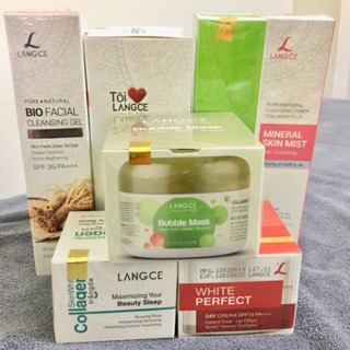 Bộ mỹ phẩm cao cấp LANGCE (combo 7 sản phẩm Dưỡng trắng da - trẻ hóa da chỉ sau 7 ngày )