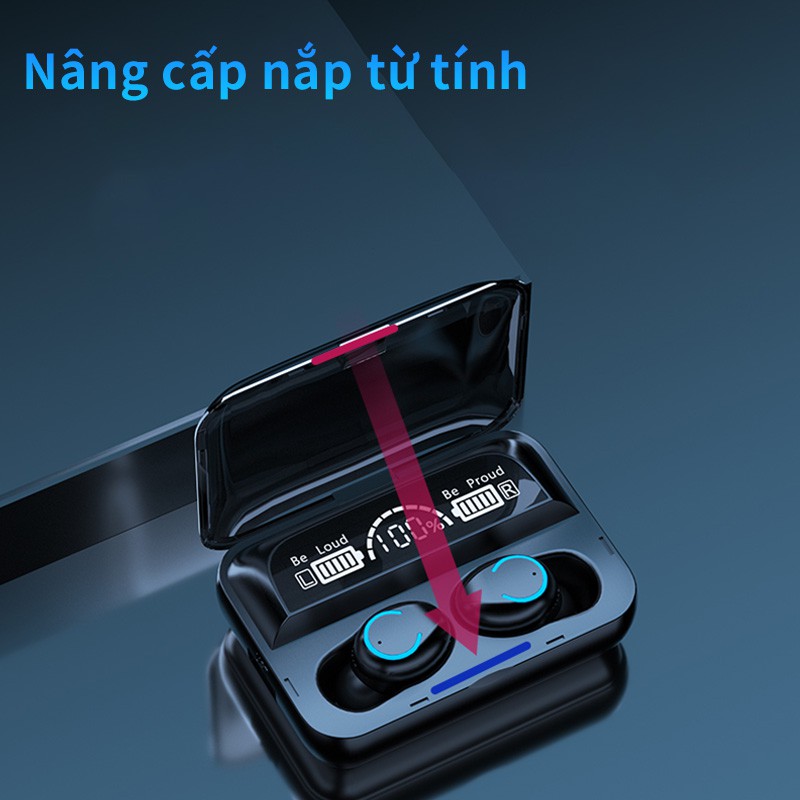 Tai nghe Bluetooth F9-47 không dây cảm ứng TWS mini