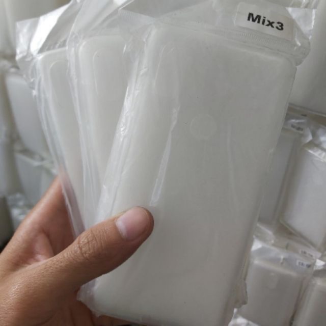 Ốp lưng Silicon trong suốt Xiaomi MiMix3