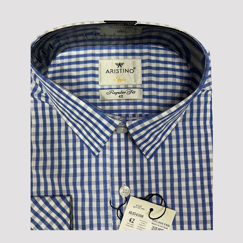 Áo Sơ Mi Nam Dài Tay Aristino – ALS53808,  ALS57808, ALS54308, ALS10508 Kháng Tia UV, Ít Nhăn, Mềm Mát
