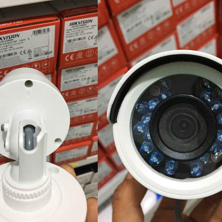 Camera HDTVI Thân Trụ HIKVISION DS-2CE16C0T-IRP 1MP Vỏ Nhựa - Chính Hãng, Bảo Hành 24 Tháng