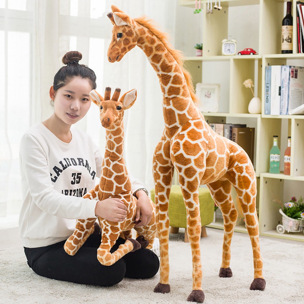 Thú nhồi bông hình hươu cao cổ đáng yêu