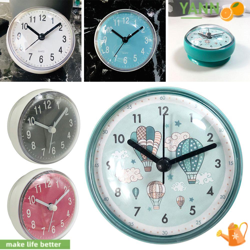 Đồng Hồ Treo Tường Mini 3D Chạy Pin Có Giác Hút Hiện Đại Cho Phòng Khách