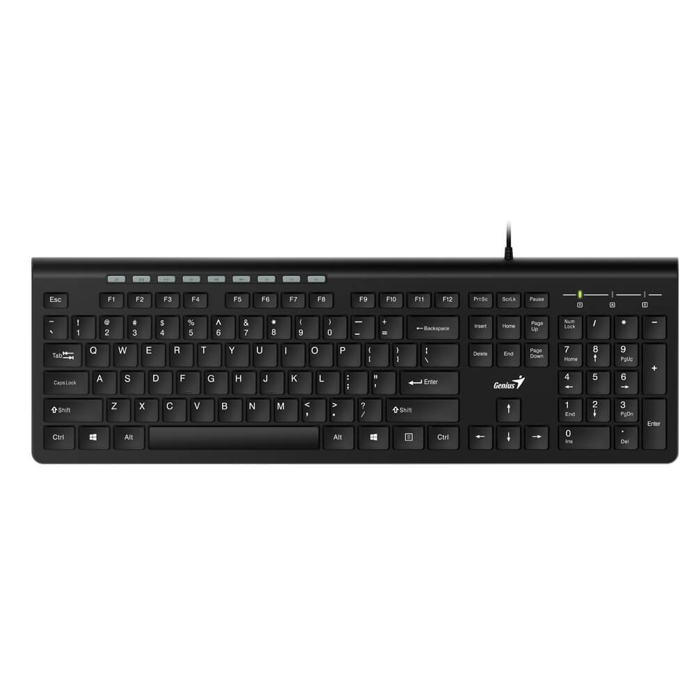 Bàn Phím Có Dây Genius Slimstar 230  - Hàng Chính hãng