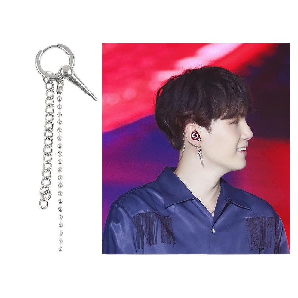 khuyên tai SUGA BTS