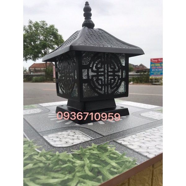 Đèn trụ cổng D200 nhôm siêu bền giá tốt. Hàng Việt Nam cao cấp