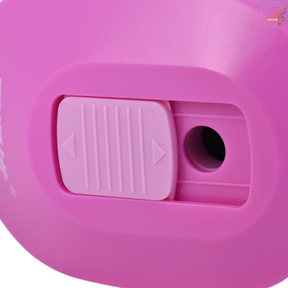 Automatic Electric Pencil Sharpener Battery or USB Powered with 3 Graphite Point Tip Modes for Home School Classroom Student Artist Crafts Kids Pink