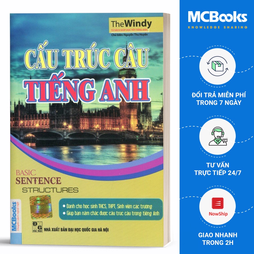  Sách - Cấu trúc câu tiếng Anh