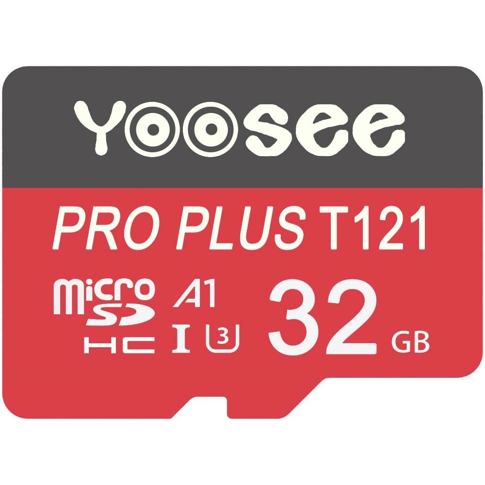 Thẻ nhớ microSDHC Yoosee Pro Plus 32GB A1 U3 4K R95MB/s W45MB/s (Đỏ) - chuyên camera và điện thoại