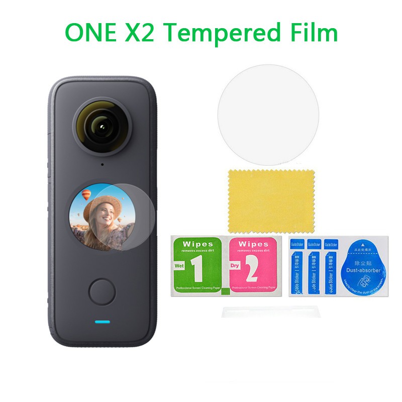 Kính cường lực bảo vệ Camera Insta360 ONE X2 cho Insta 360 ONE X2