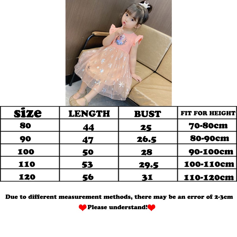 Đầm Công Chúa Phối Lưới Họa Tiết Hoạt Hình Thời Trang Mùa Hè Hàn Quốc 2022 Cho Bé Gái