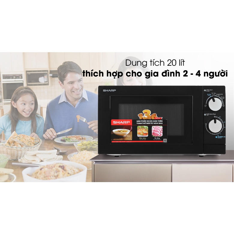 LÒ VI SÓNG SHARP R 208VN-WS