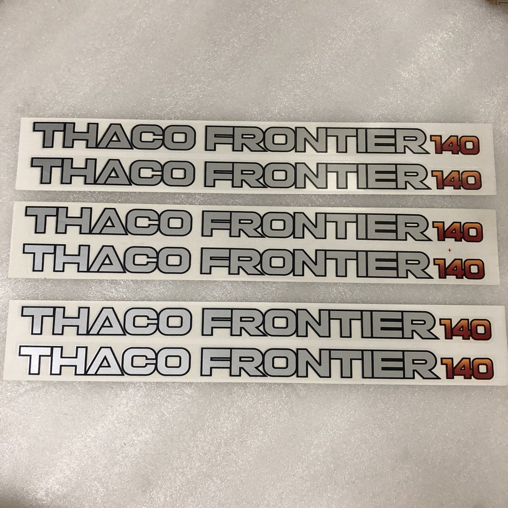 Tem Chữ Dán Xe Tải KIA . THACO K125 - K140