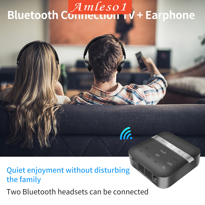 Bộ Chuyển Đổi Âm Thanh Bluetooth 5.0 Amleso1 | BigBuy360 - bigbuy360.vn