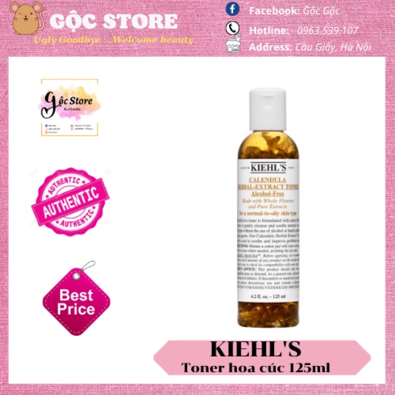 TONER KIEHLS HOA CÚC 250ML