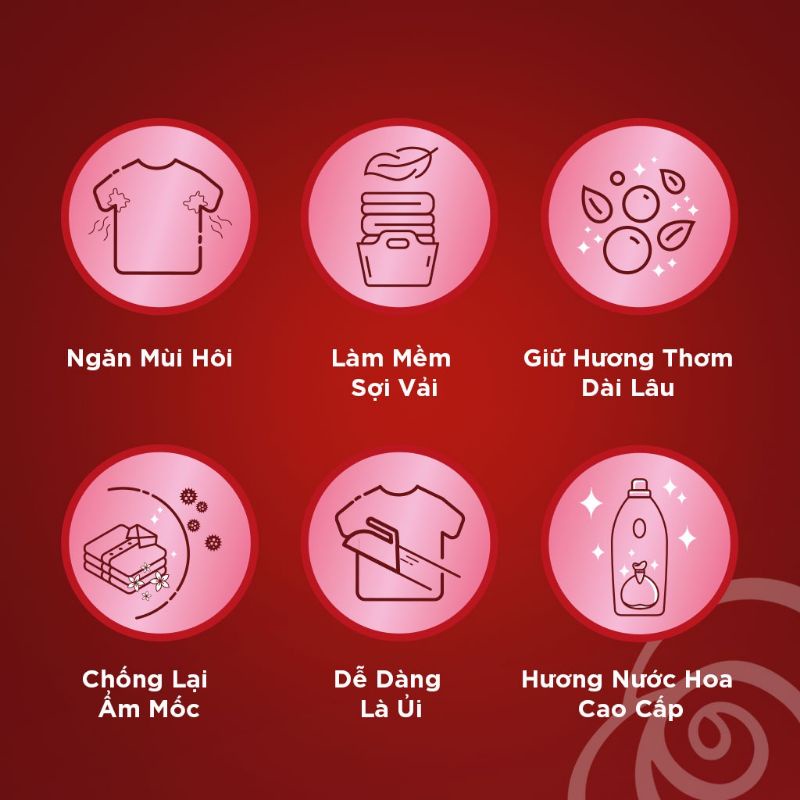 Nước xả vải Downy đậm đặc hương Huyền Bí túi 2.2 lít