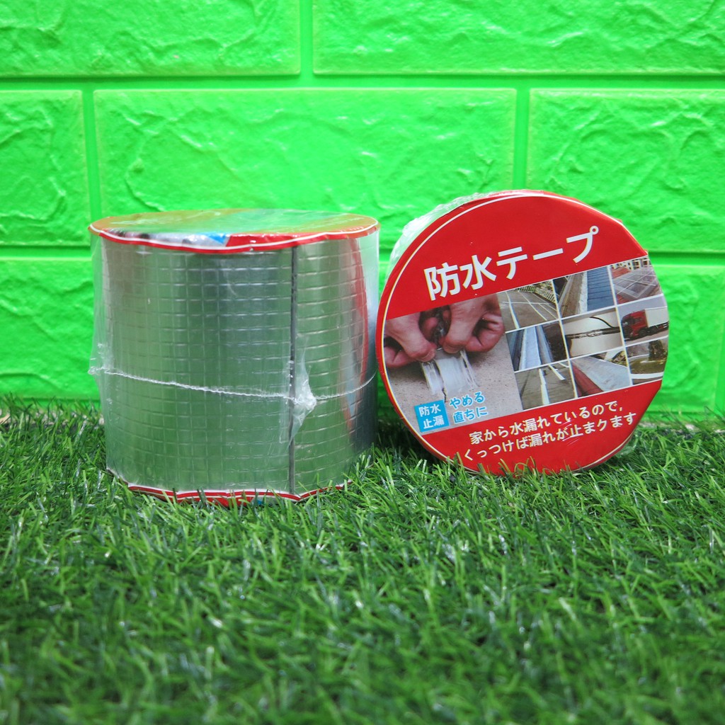 Băng keo chống thấm, chống dột mái tôn, siêu dính công nghệ Nhật Bản loại tốt dài 5F/10F dài 5m - Điện Việt
