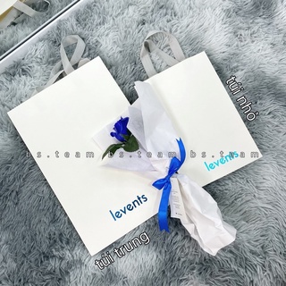 [Levents Chính Hãng] Phụ kiện 𝘁𝘂́𝗶 𝘁𝗼𝘁𝗲 vải - giấy LEVENTS