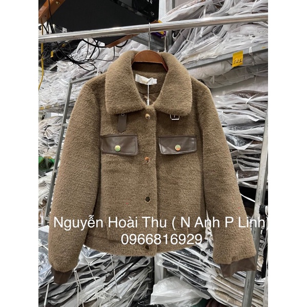 Áo khoác Dạ Lông Mịn Hàng Quảng Châu Loại 1