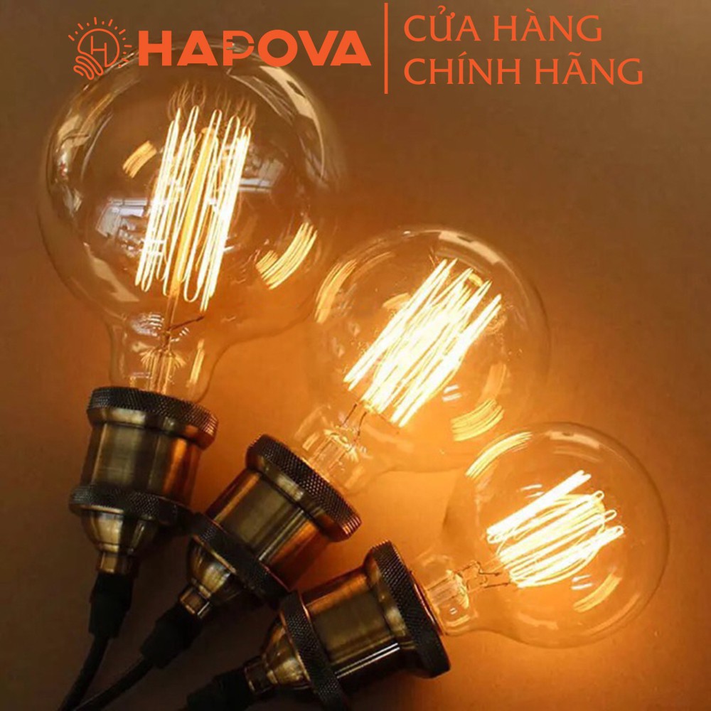 Bóng led, bóng đèn trang trí G95 Ánh sáng Vàng HAPOVA