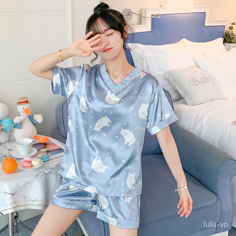 Set Đồ Ngủ Bằng Lụa Gợi Cảm Cho Cặp Đôi | BigBuy360 - bigbuy360.vn