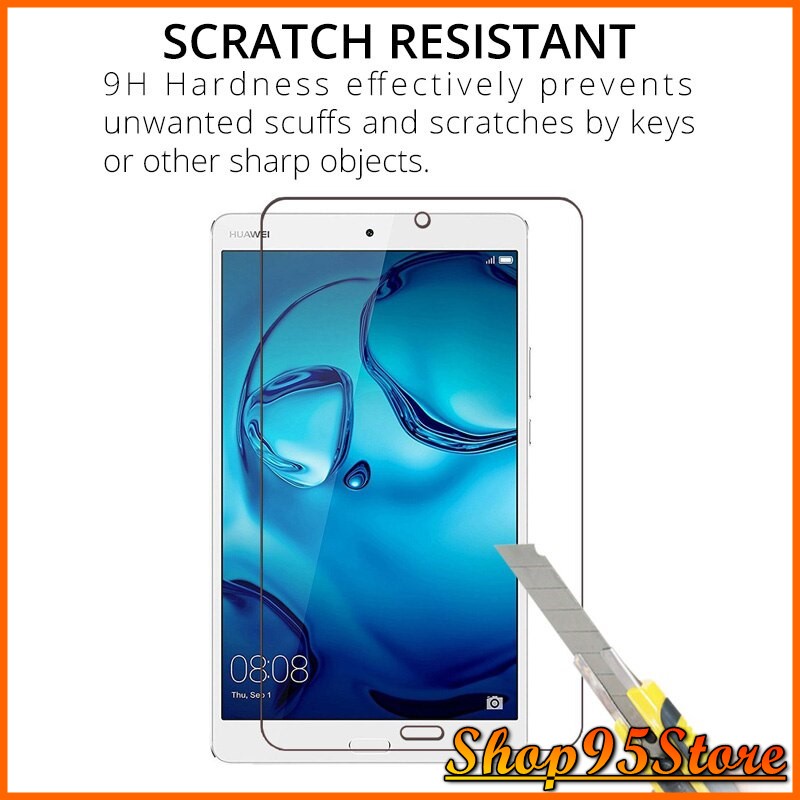 Kính Cường lực Huawei Mediapad M3 Lite 8.0 CPN-L09 CPN-W09 CPN-AL00 bảo vệ màn hình trong suốt
