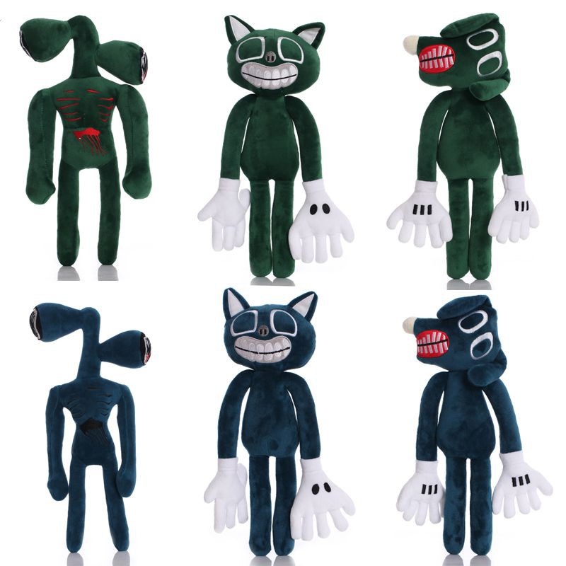 Đồ chơi nhồi bông hình chú chó/ mèo đáng sợ độc đáo