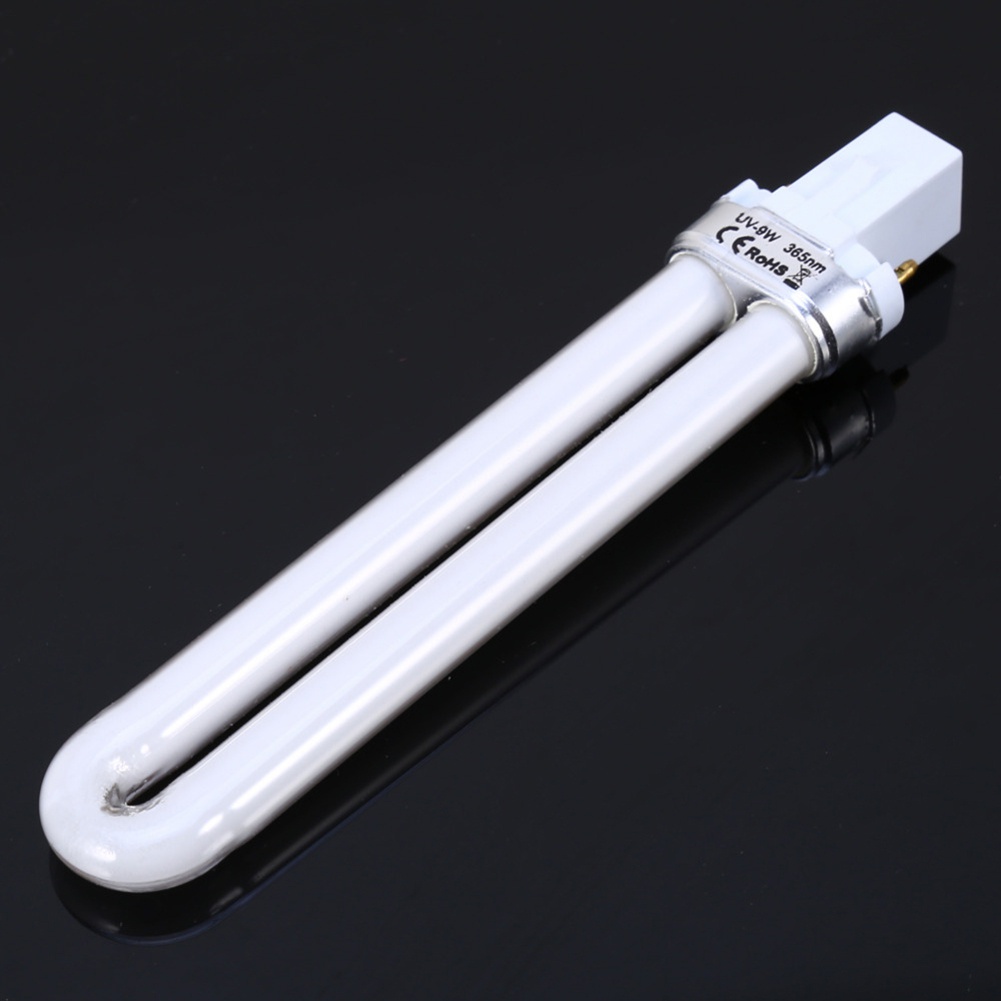 Đèn LED UV 9W Cho Máy Hong Khô Móng Tay Hình Chữ U