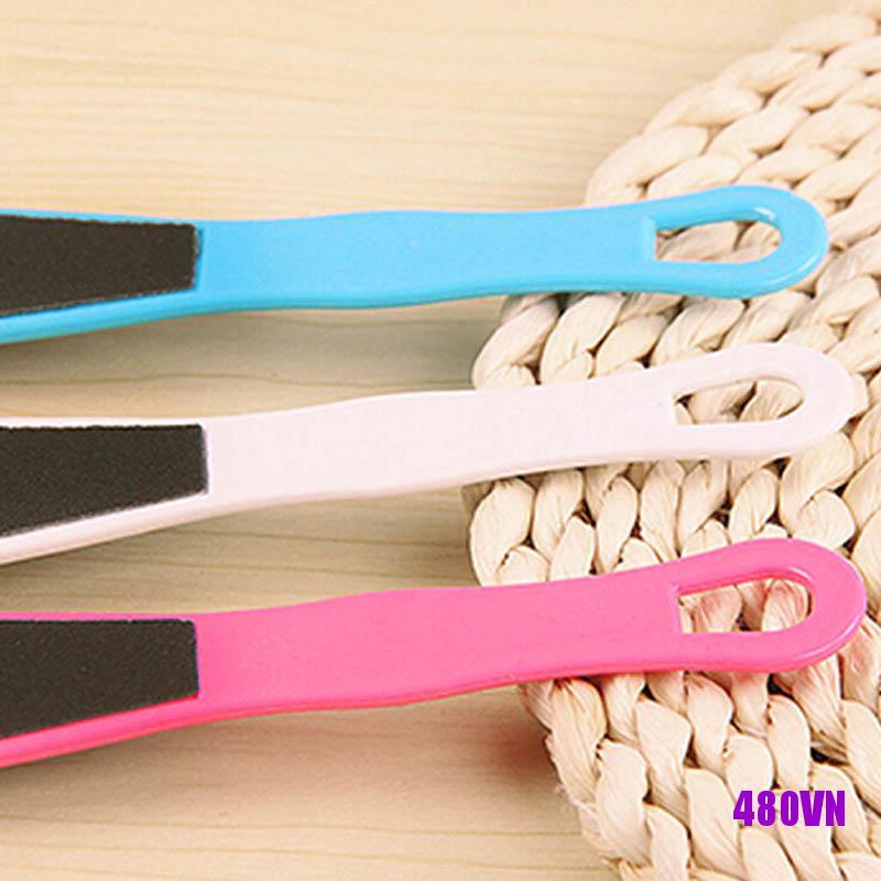 [Hàng mới về] Dụng cụ chà tẩy tế bào chết cho bàn chân 2 mặt tiện lợi