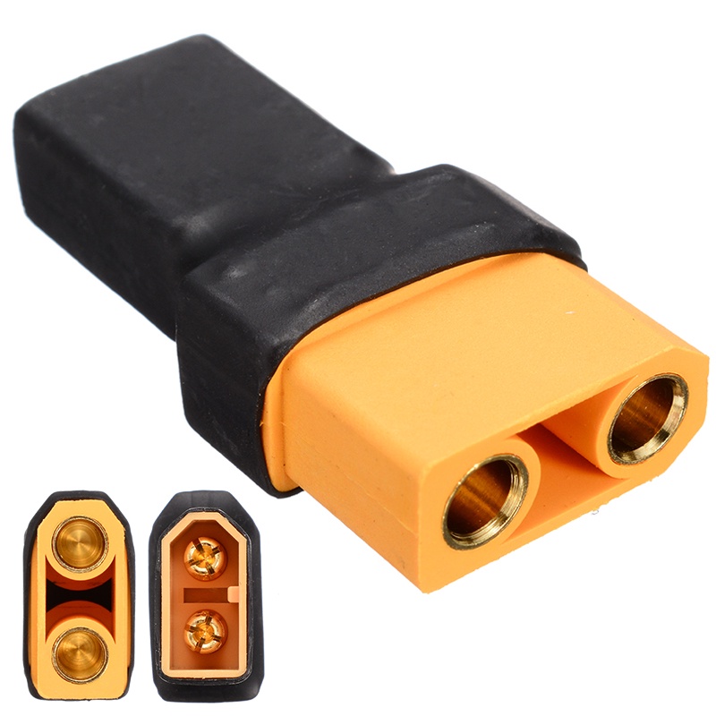 Đầu chuyển đổi XT60 Male sang XT90 Female cho xe hơi/ tàu thuyền ☆Jfsmart