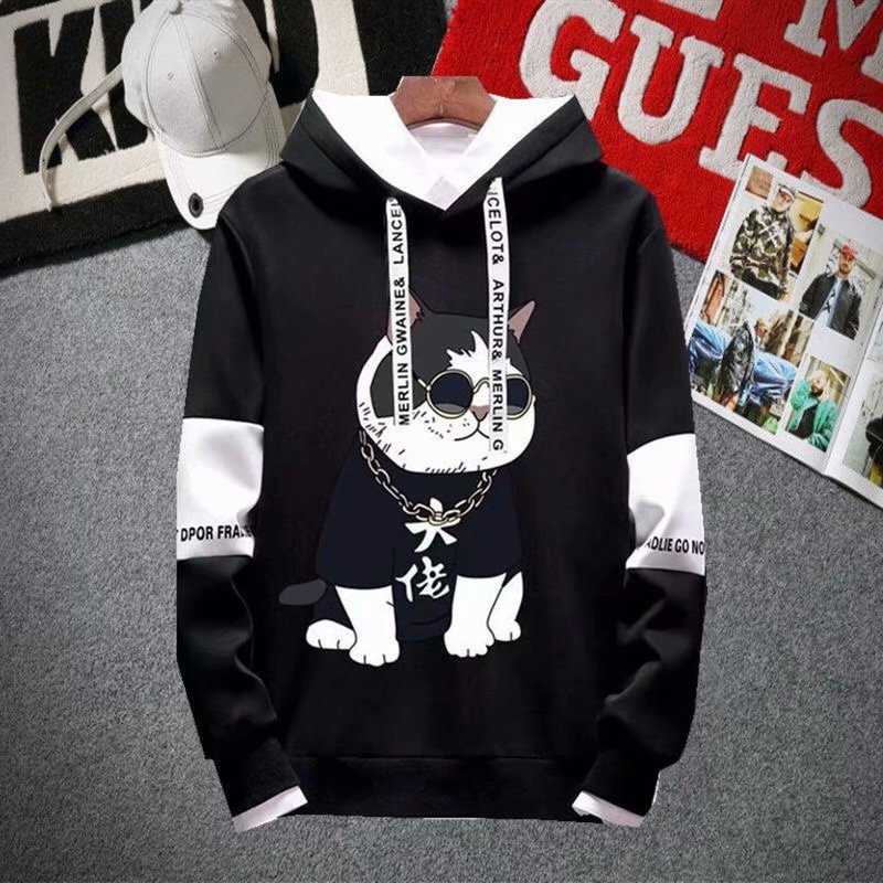 Young Korean Style Sportswear Shirt Sweater and Long Pants for Men and Women