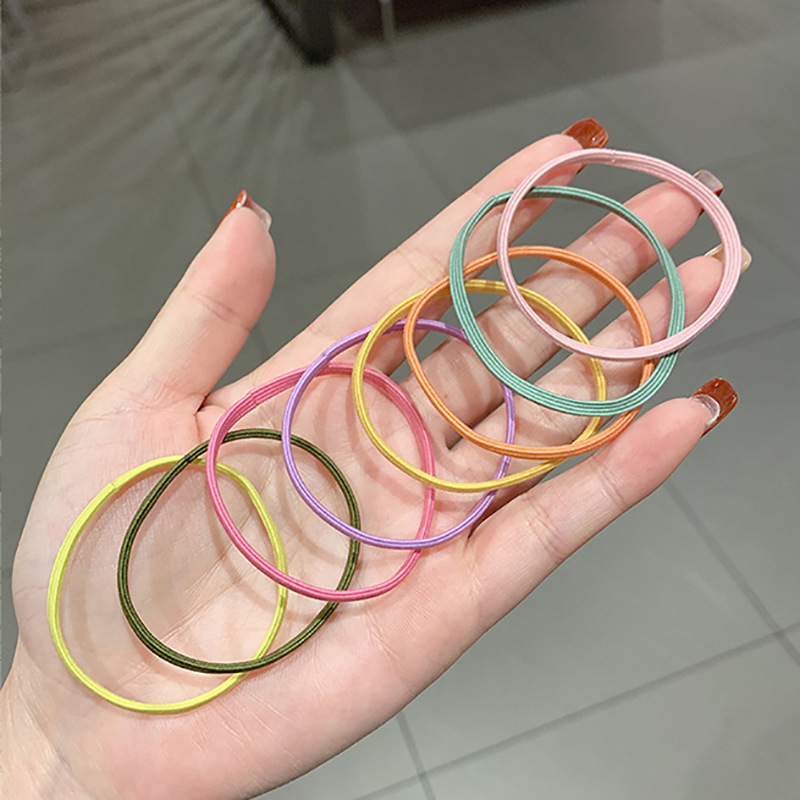 Dây Buộc Tóc Cao Su Kiểu Hàn Quốc Đơn Giản Xinh Xắn