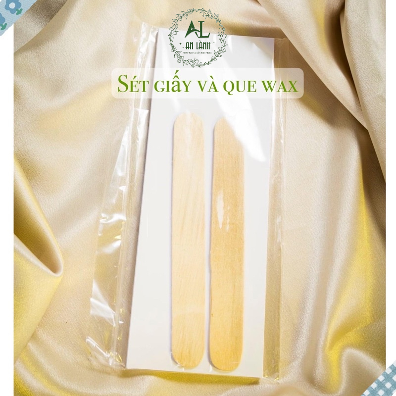 Sét giấy và 2 que