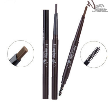 [Hàng mới về] Bút Chì Kẻ Lông Mày Hai Đầu Xoay Tự Động Trông Tự Nhiên Lâu Trôi Kháng Nước