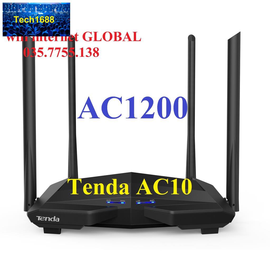 Các Bộ Phát Wifi Tenda AC1200 : AC11, AC10, AC7, AC6, AC5 - Nhiều Râu, Sóng Khoẻ