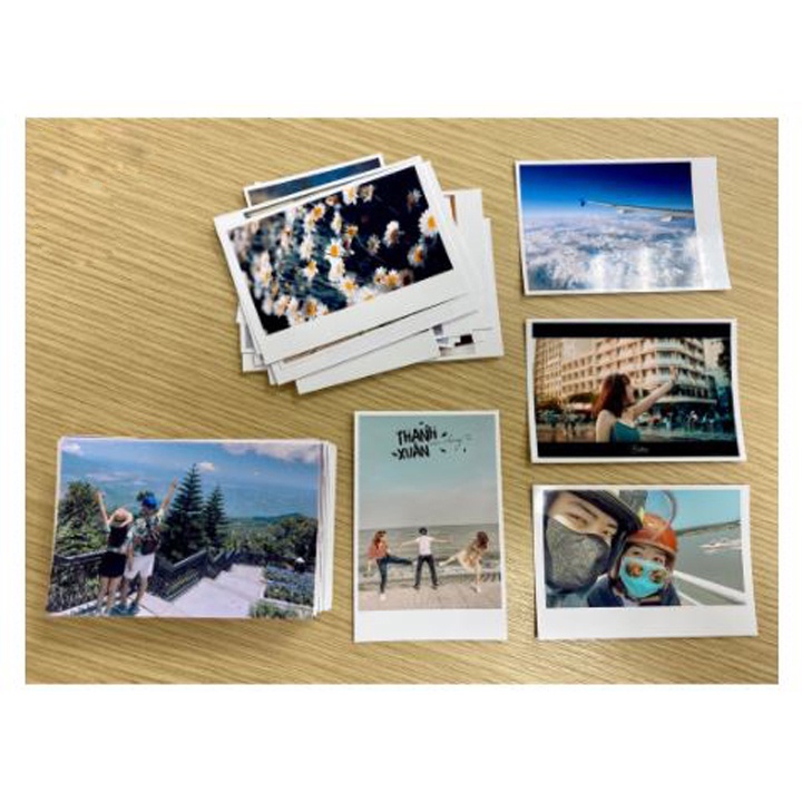 [NOWSHIP] In ảnh 6x9. In ảnh polaroid - Combo 50 hình, in càng nhiều càng rẻ.