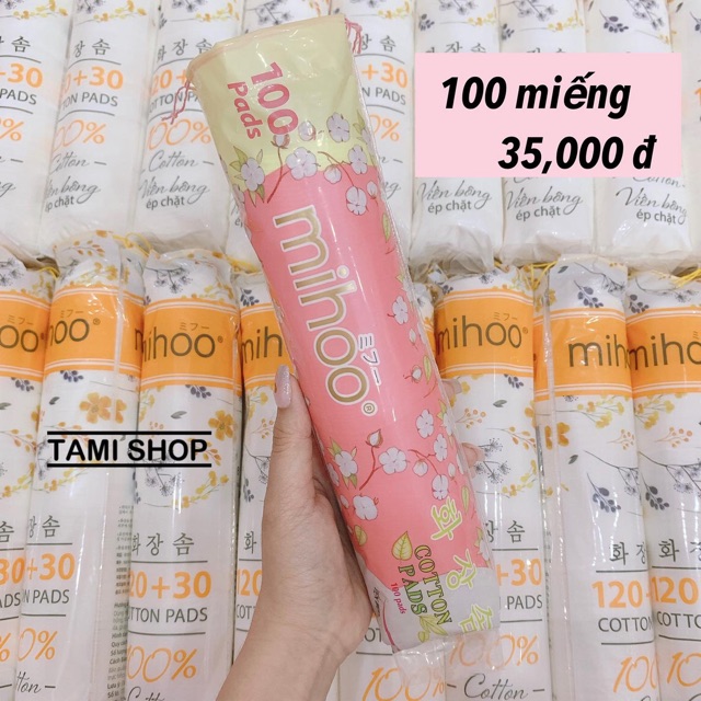 Bông Tẩy Trang Mihoo Cotton Pads