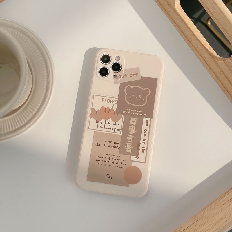 Ốp lưng iphone hoạt hình dễ thương cho Iphone 7 8 Plus SE X XS XS Max 11 12 13 Pro Max