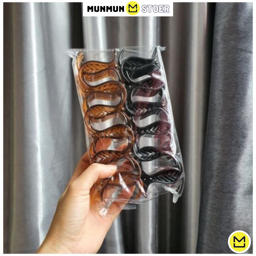 [Mã 44FASHIONSALE441 giảm 10K đơn 50K] kẹp tóc càng cua năm răng | BigBuy360 - bigbuy360.vn