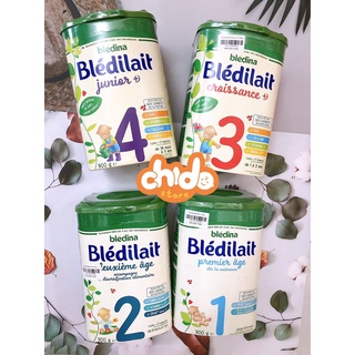 Sữa Bledilait Pháp 400gr và 900gr số 1/2/3/4