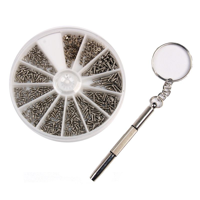 Set 600 ốc vít bằng thép không gỉ kèm 1 chìa vặn vít