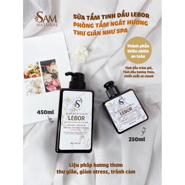 [Sam Natural] Sữa tắm LABOR 450ml