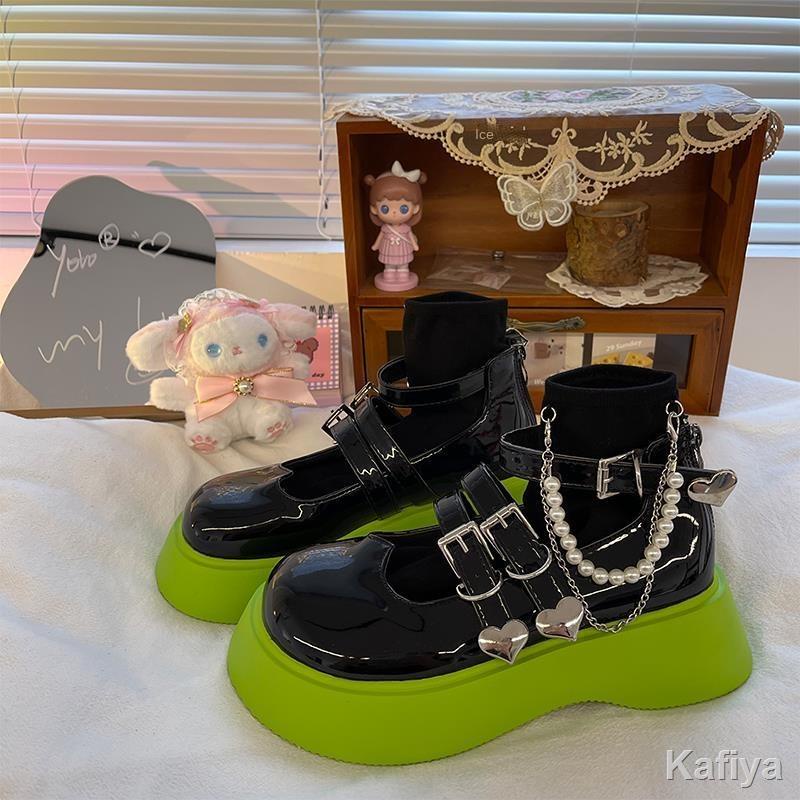 Giày Mary Jane thời trang Hàn Quốc giày bệt mũi tròn