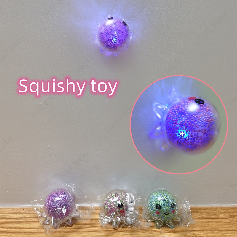 Đồ Chơi Bóp Xả Stress Hình Bạch Tuộc 3D Cho Đồ chơi chất nhờn Đồ chơi dính Đồ chơi giảm căng thẳng bóp xả stress
