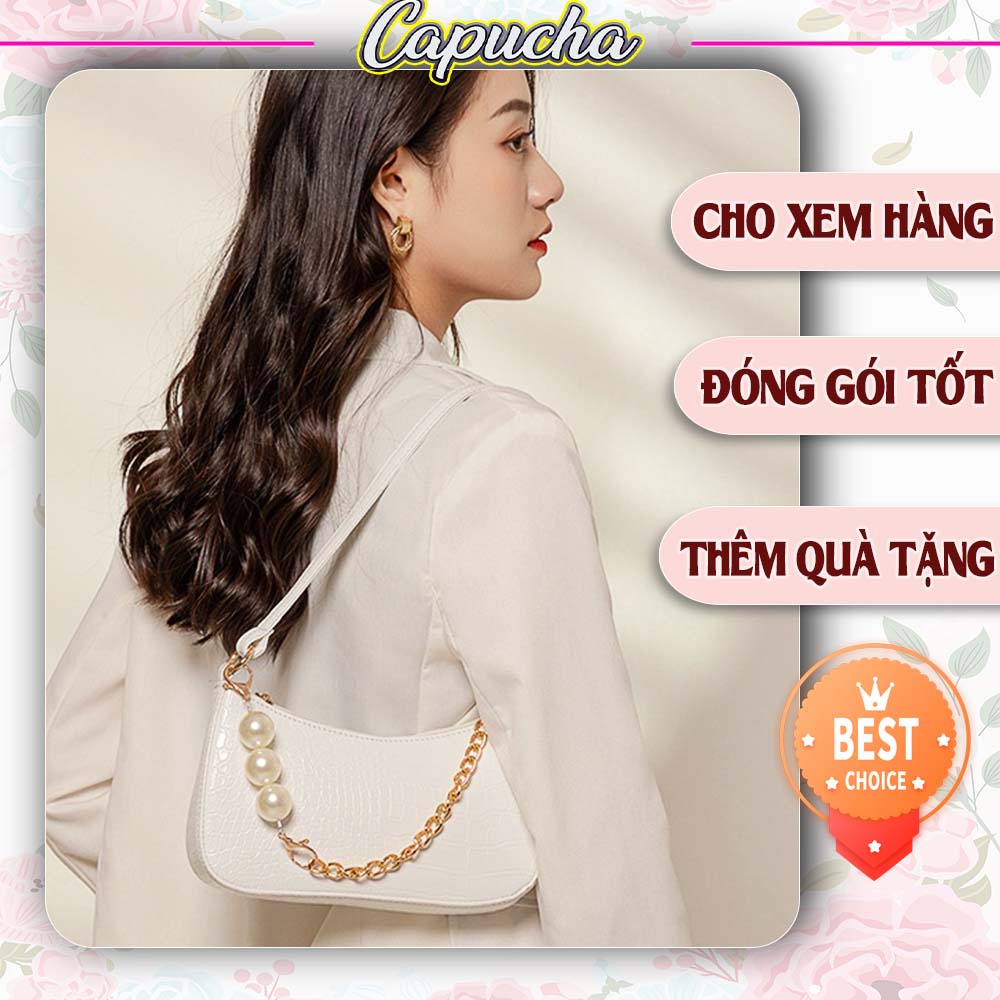 Túi xách nữ dây đeo tuỳ chỉnh 4 kiểu phong cách Hàn Quốc Capucha T5