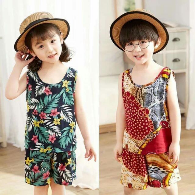 Bộ đũi mặc nhà của bé 404
