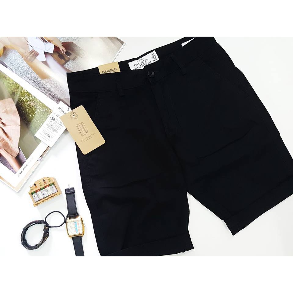 QUẦN SHORT KAKI PULL&BEAR TÚI HỘP