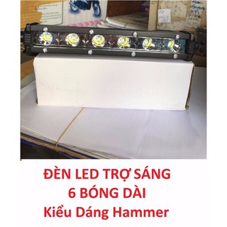 Đèn Led trợ sáng C6 6 bóng dài
